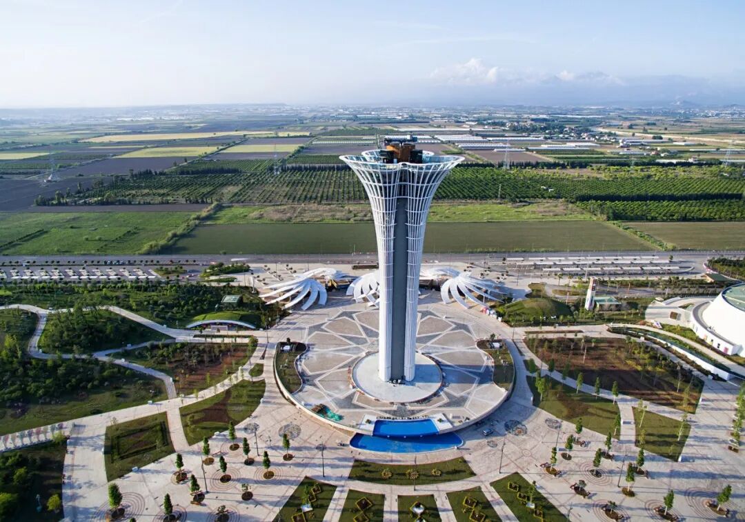 The tower at the Antalya EXPO site